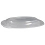 0400 CAPAC PP TRN OVAL DOME OA 210X160X25 /50  10/BX