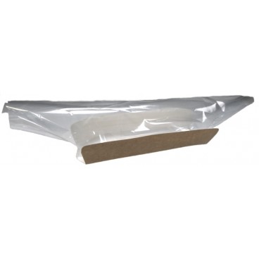 #PAT-2900 Pungi alimentare din bopp cu manson pentru bagheta, 300 x 200 mm