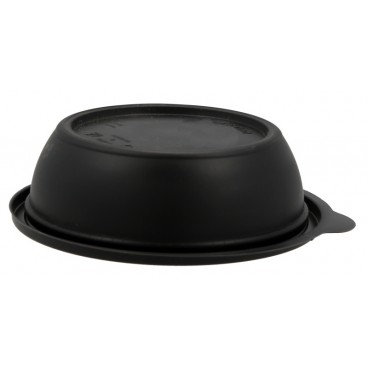 Boluri negre din PP, rotunde,  Ø 130 mm, 250 cc