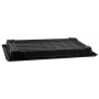 #CTR-SSH-1400 Caserole sushi negre din PET, drp. 138 x 221 x 20 mm