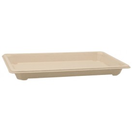 @BIO-1400-M136 Caserole biodegradabile din trestie de zahar, pentru sushi, natur, M136