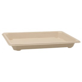 @BIO-1400-M128 Caserole biodegradabile din trestie de zahar, pentru sushi, natur, M128