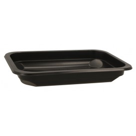 @ULTLB-1400-M187 Caserole termosudabile din PP, negre, pentru catering, M187-25C1