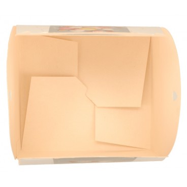 3600 Cutii din carton cu maner, RENDEZ VOUS, 170 x 155 mm