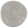 #COF-0200-CRT-RC-Z01 Capace din PET, transparente, D90, plate, cu orificiu pentru pai