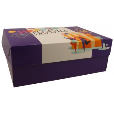 1400 Cutii din carton + auriu, PARTY, 350 x 250 x 130 mm