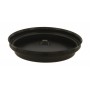 #COF-0200-CRT-Z01 Capace din PP, negre cu orificiu pentru bauturi calde, D90 mm