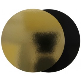 #GLT-3800 Discuri din carton, auriu + negru, M300