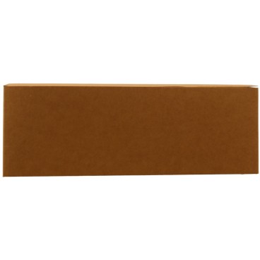 Meniuri din carton cu clapeta, kraft natur, 225 x 116 x 74 mm