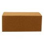 Meniuri din carton cu clapeta, kraft natur, 175 x 105 x 70 mm