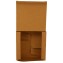 #CTS-1400 Meniuri din carton cu clapeta, kraft natur, L130