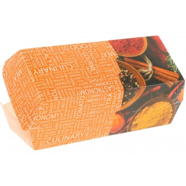 #CTR-CRTSTF-1400 Caserole din carton pentru panini, 195 x 75 x 70 mm, street food