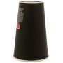 #COF-0200-CRT-P1 Pahare din carton cu perete simplu, negru,  M010 - 10 oz,  D80 mm