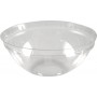 Capace din PET,   Ø 74 mm, dome, cu gaura, transparente