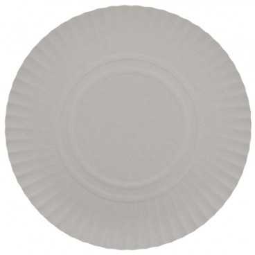 #CTR-CRTALB-0900 Farfurii albe din carton R1, D233 mm