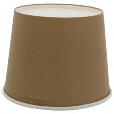 1300-04CS Boluri din carton tip bucket, kraft natur + alb, Ø 187 mm, 2550cc