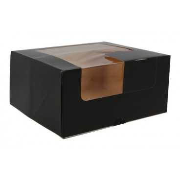 A04 026 CUTIE CART + F NEGRU 200X200X100 50/BX