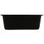 1400TS Caserole din polipropilena termosudabile, negre, 227 x 178 x 80 mm