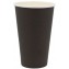 0200-CRTP1 Pahare din carton cu perete simplu, negru,  M 16 - 16 oz,  Ø 90 mm