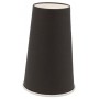 0200-CRTP1 Pahare din carton cu perete simplu, negru,  M 16 - 16 oz,  Ø 90 mm