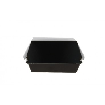 #SNGLB-1400 Cutii din carton pentru burger, #BlackCnS, D120