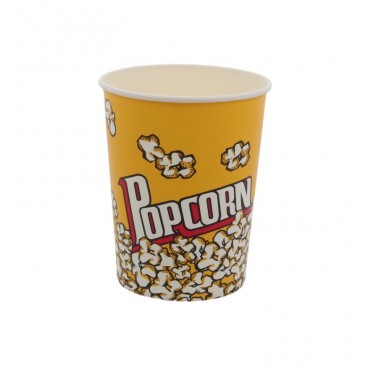 #CTS-VGNR-1300 Boluri din carton pentru popcorn, D114-0960, galben + negru