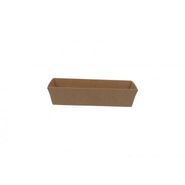 #CTR-1400-085155 Caserole din carton pentru sushi, kraft natur, M085155