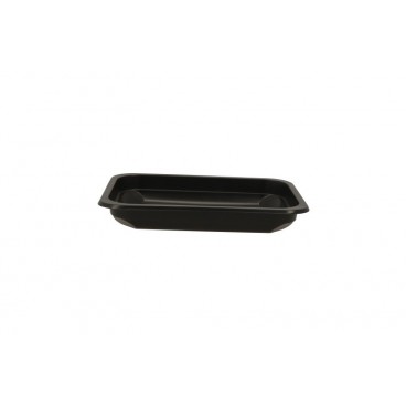 @ULTLB-1400-M187 Caserole termosudabile din PP, negre, pentru catering, M187-25C1