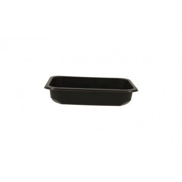 @ULTLB-1400-M187 Caserole termosudabile din PP, negre, pentru catering, M187-36C1