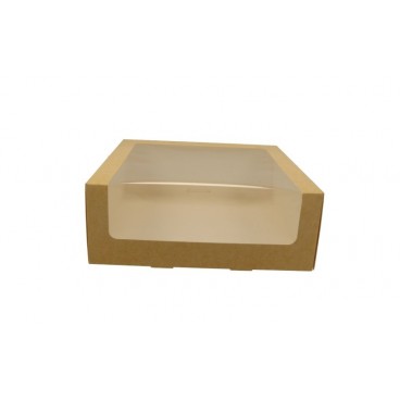 #A-3600 Cutii tort cu fereastra din carton, #LiteKRAFT, CT2, M0270