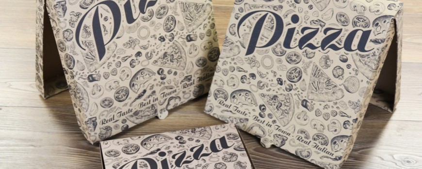 Cauti cutii din carton pentru a ambala pizza? 